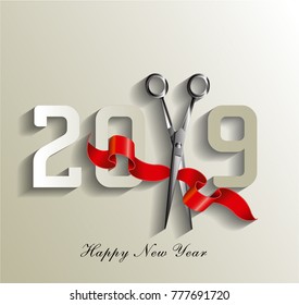 2019 for hairdresser, Happy new year