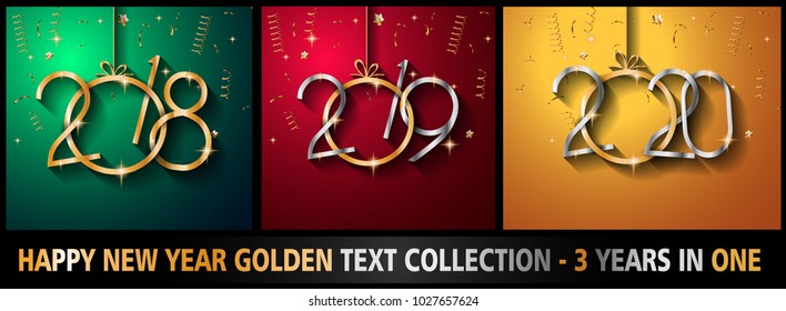 2019 Happy New Year Background for your Seasonal Flyers and Greetings Card or Christmas themed invitations