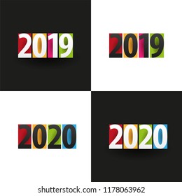 2019 Happy New Year Background for your Seasonal Flyers and Greetings Card or Christmas themed invitations