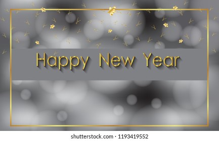 2019 Happy New Year background for your invitations, festive posters, greetings cards.