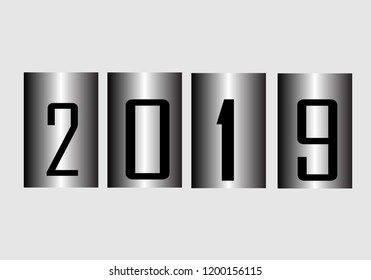 2019 Happy New Year Background for your Seasonal Flyers and Greetings Card 