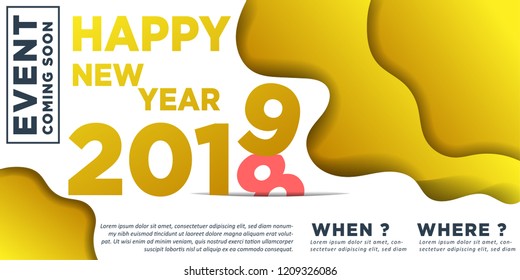 2019 Happy New Year Background for your Seasonal Flyers and Greetings Card or Christmas themed invitations