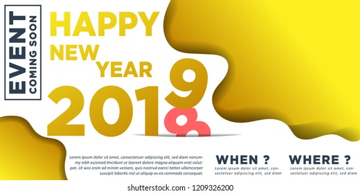 2019 Happy New Year Background for your Seasonal Flyers and Greetings Card or Christmas themed invitations
