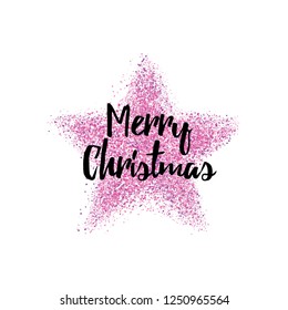 2019 Happy New Year, Merry Christmas invitation, background, banner with text, Party invitation, celebration. Wallpaper vintage, retro decor, gold confetti, web print, postcard, poster.