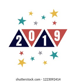 2019 letter design template
