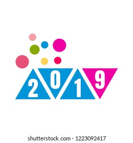 2019 letter design template
