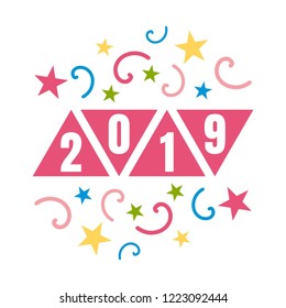 2019 letter design template