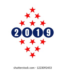 2019 letter design template