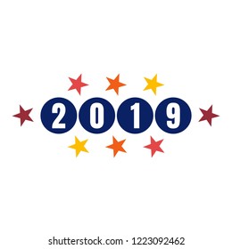 2019 letter design template