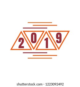 2019 letter design template