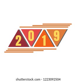 2019 letter design template