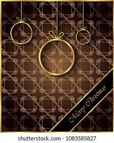 2019 Merry Christmas background for your invitations, festive posters, greetings cards.