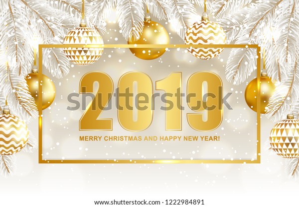 Carte De Joyeux Noel Et Bonne Image Vectorielle De Stock Libre De Droits