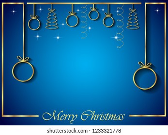 2019 Merry Christmas seasonal background for your invitations, festive posters, greetings cards.