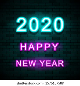 2019 New Year Design template for Seasonal Flyers and Greetings Card