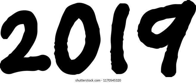 2019 New Year's character
