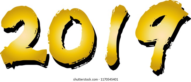 2019 New Year's character