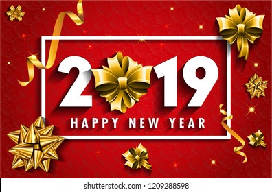 2019 ribbon Red