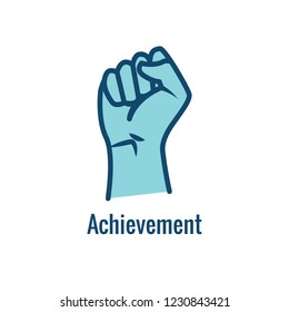 2019 SMART Goals Vector graphic w various Smart goal keywords