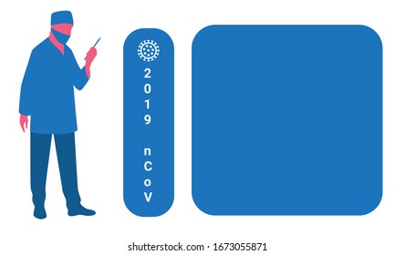 2019-nCoV Covid causes, symptoms and spreading. Coronovirus alert