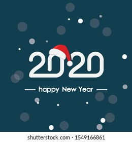 2020 background calendar, happy new year icon, vector design cover with text, christmas design graphic, calender or brochure, logo, vector illustration eps 10