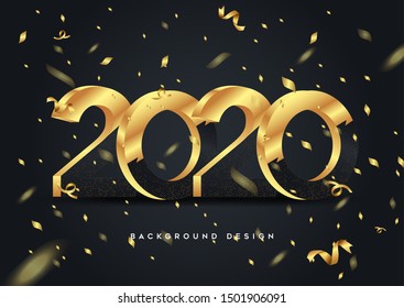 2020 Background design creative graphic element  design template 
