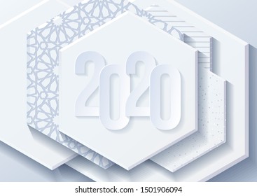 2020 Background design creative graphic element  design template 