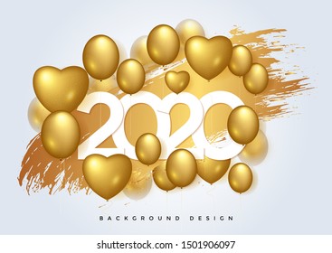 2020 Background design creative graphic element  design template 