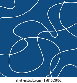 2020 color vector illustration (example). pure classic blue 19-4052. Beautiful minimalistic background for website, design, brochure. Color of the year 2020 