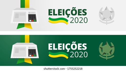 2020 Elections - Brazil Electronic ballot box