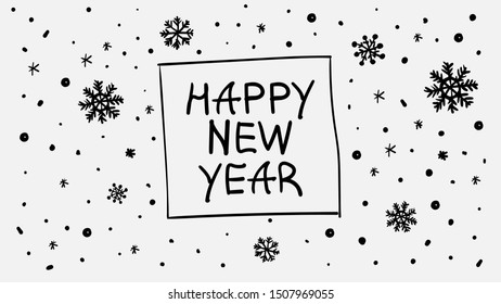 2020 Happy New Year background