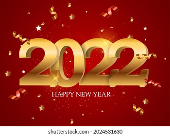 2020 Happy New Year Background. Vector Illustration EPS10