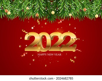2020 Happy New Year Background. Vector Illustration EPS10