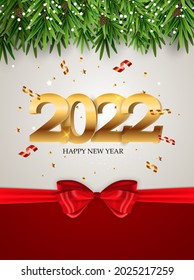 2020 Happy New Year Background. Vector Illustration EPS10