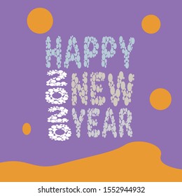 2020 Happy New Year Buble
