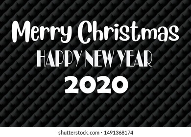2020 Happy New Year and Happy Christmas background.Vector illustration banner greeting card
Happy festival