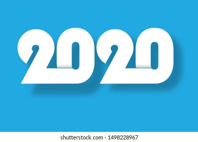 2020 Happy New Year and Happy Christmas background.Vector illustration banner greeting card
Happy festival