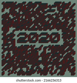 2020 Implementation of Edward Zajec “Il Cubo” from 1971. Essentially a Truchet tile set of 8 tiles and rules for placement art illustration