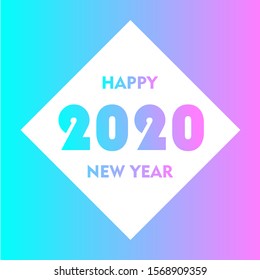 2020 Logo Graphics New Year Colorful Gradient