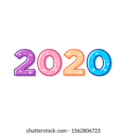 2020 logo for the new year