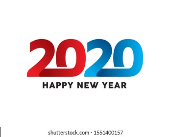 2020 Logo Text Design Template Stock Vector (Royalty Free) 1520256602