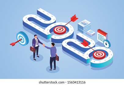 2020, new business new start new goals