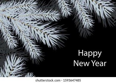 2020 New Year background. Festive premium design template for holiday greeting card
