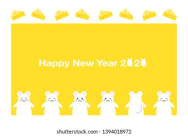 2020 New Year Card: Year of the rat 