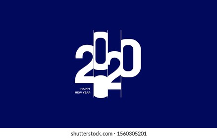 2020 New Year Logo Design
