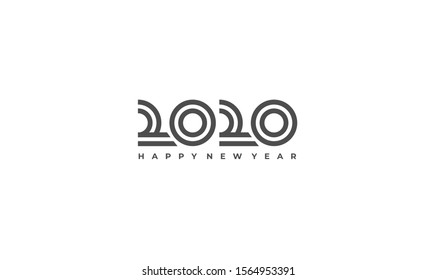 2020 New Year Logo Design