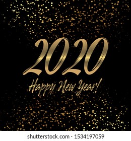 2020 new year vector illustration