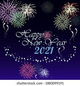 2020 is over. Let's welcome the new year 2021 with joy. Happy new year 2021