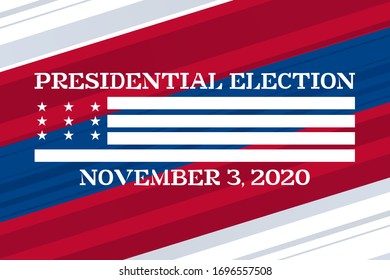 2020 United States America Presidential Election Stock Vector (Royalty ...