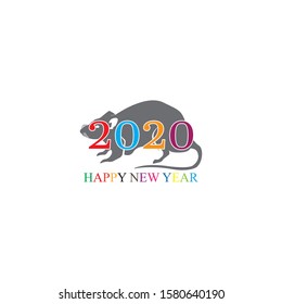 2020 YEAR DESIGN ILLUSTRATION TEMPLATE